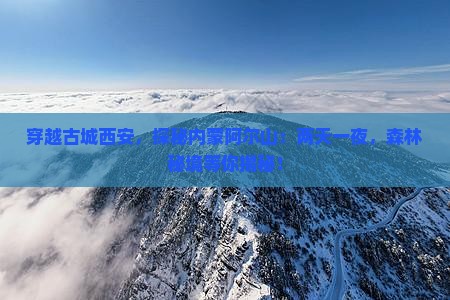 西安到内蒙阿尔山国家森林公园二日游