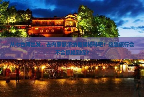 七台河到内蒙额济纳胡杨林六日游