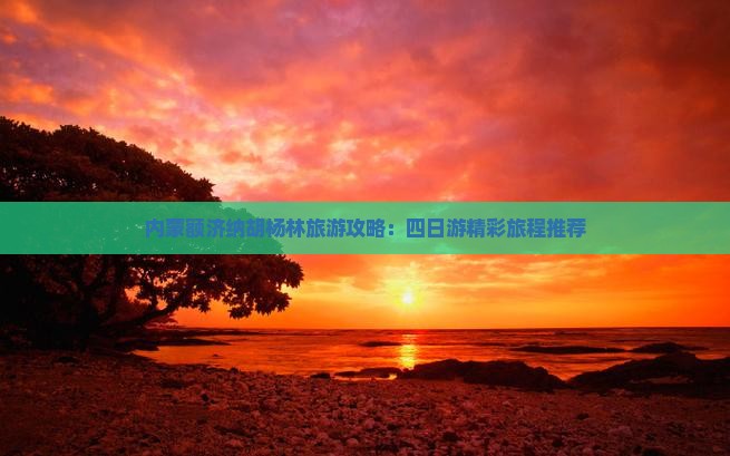 醴陵到内蒙额济纳胡杨林四日游 醴陵到内蒙额济纳胡杨林四日游