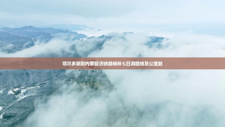 鄂尔多斯到内蒙额济纳胡杨林七日游