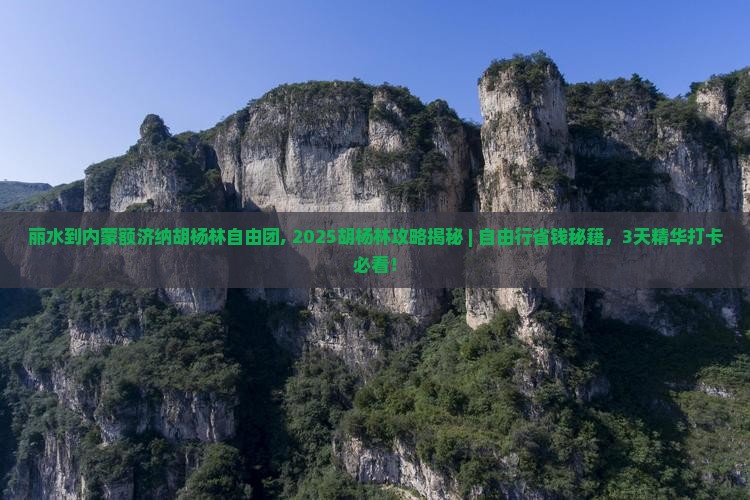 丽水到内蒙额济纳胡杨林自由团