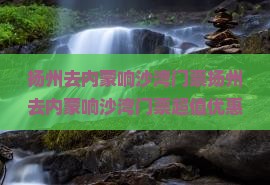 扬州去内蒙响沙湾门票