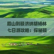 眉山到内蒙额济纳胡杨林七日游