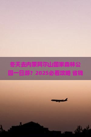 冬天去内蒙阿尔山国家森林公园一日游