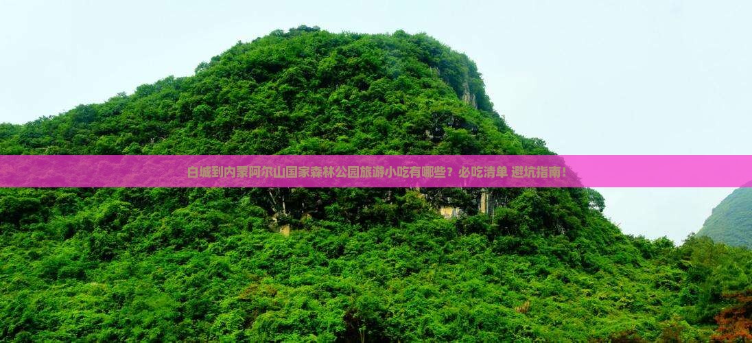 白城到内蒙阿尔山国家森林公园旅游小吃