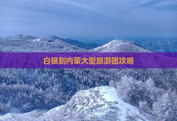 白银到内蒙大型旅游团