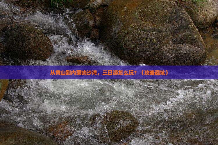 黄山去内蒙响沙湾三日游