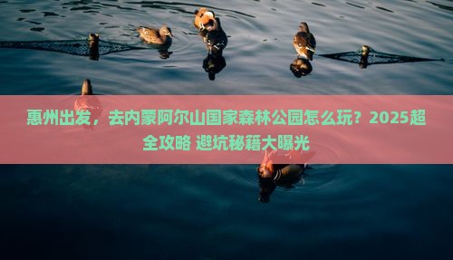 惠州到内蒙阿尔山国家森林公园团体旅游