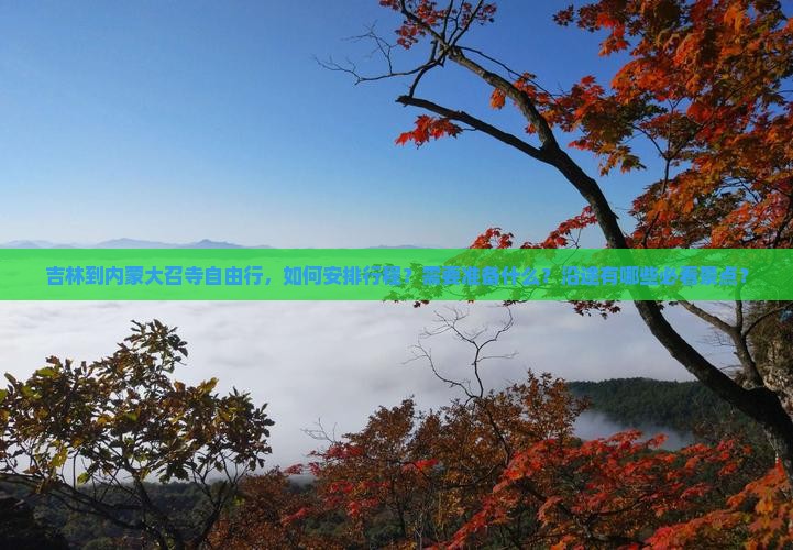 吉林到内蒙大召寺自由行