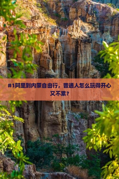 阿里到内蒙自由行