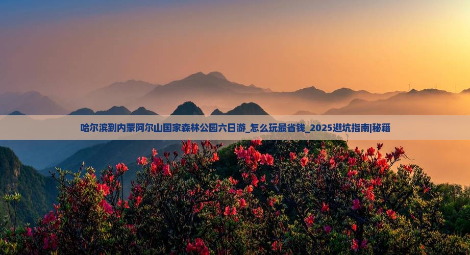 哈尔滨到内蒙阿尔山国家森林公园六日游