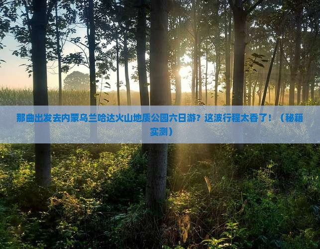 那曲去内蒙乌兰哈达火山地质公园六日游