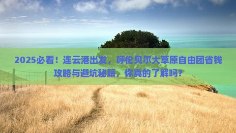 连云港去内蒙呼伦贝尔大草原自由团