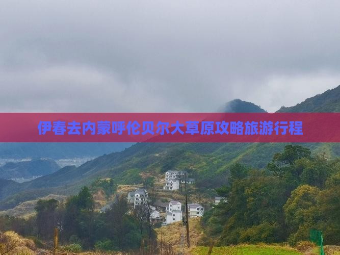 伊春去内蒙呼伦贝尔大草原自由团