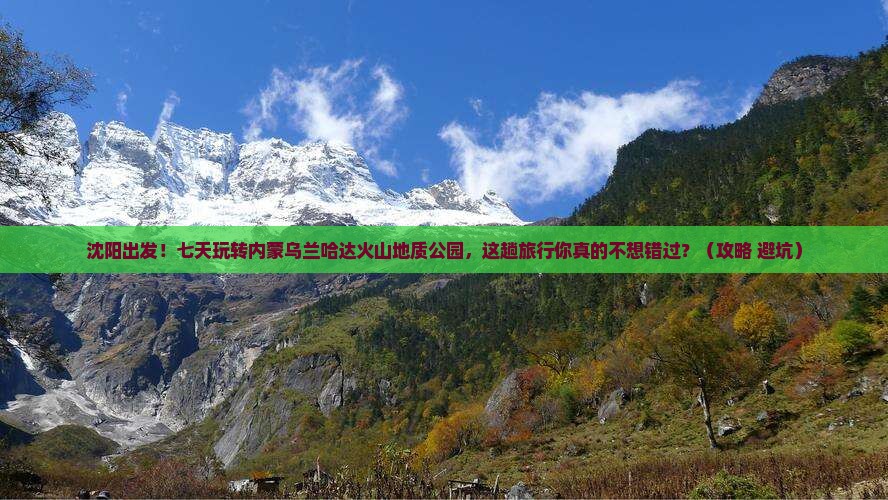 沈阳到内蒙乌兰哈达火山地质公园七日游
