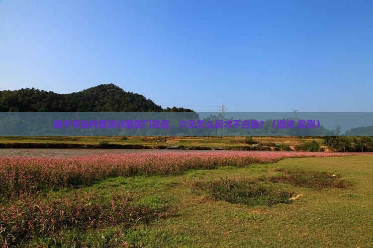 端午节去内蒙满洲里国门景区六日游