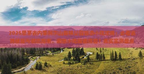 思茅去内蒙阿尔山国家森林公园旅游小吃