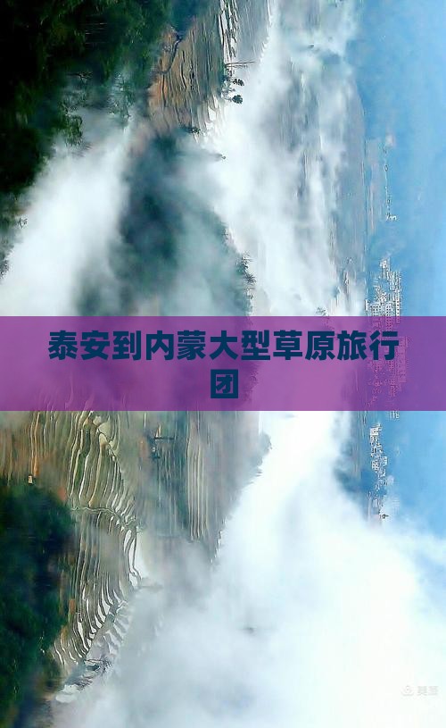 泰安去内蒙大型旅游团