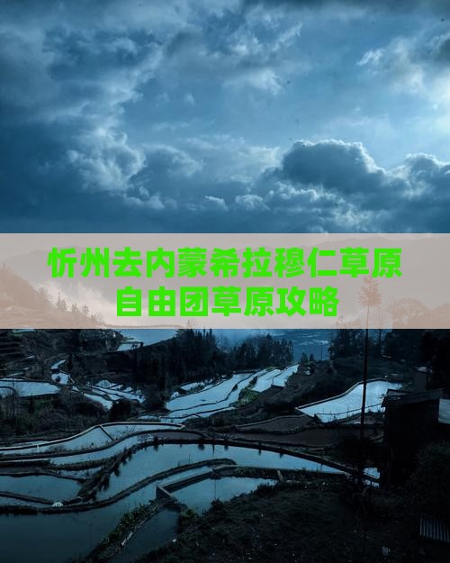忻州去内蒙希拉穆仁草原自由团