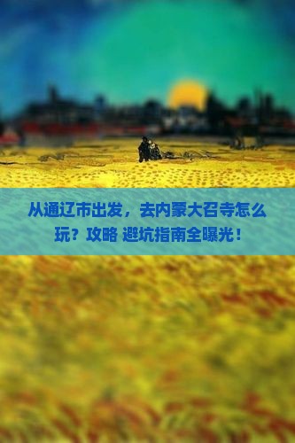 通辽市到内蒙大召寺景点