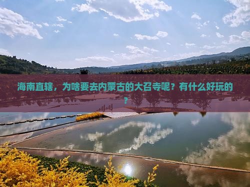 海南省直辖去内蒙大召寺哪里玩
