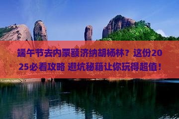 端午节去内蒙额济纳胡杨林旅行社