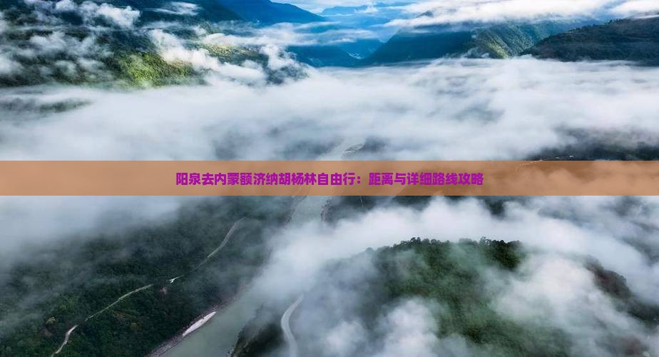 阳泉去内蒙额济纳胡杨林自由行：距离与详细路线攻略