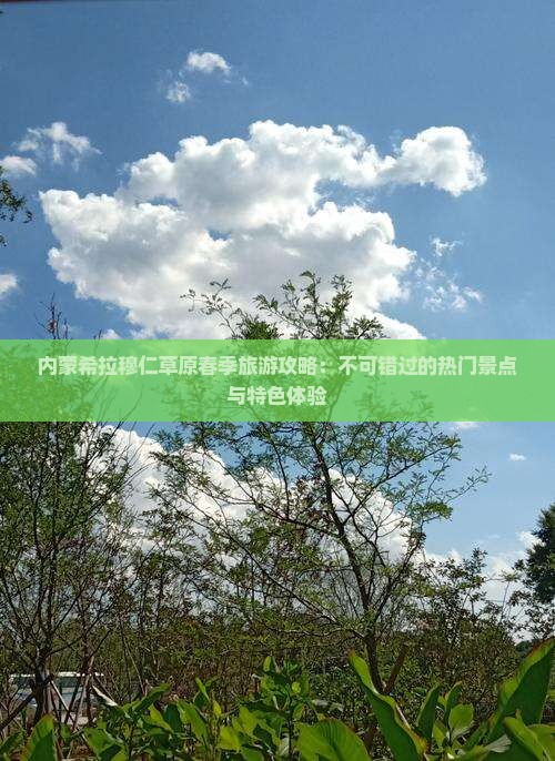 内蒙希拉穆仁草原春季旅游攻略：不可错过的热门景点与特色体验
