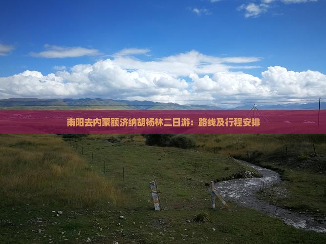 南阳去内蒙额济纳胡杨林二日游：路线及行程安排