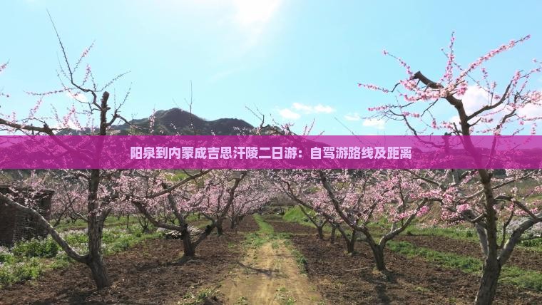 阳泉到内蒙成吉思汗陵二日游：自驾游路线及距离