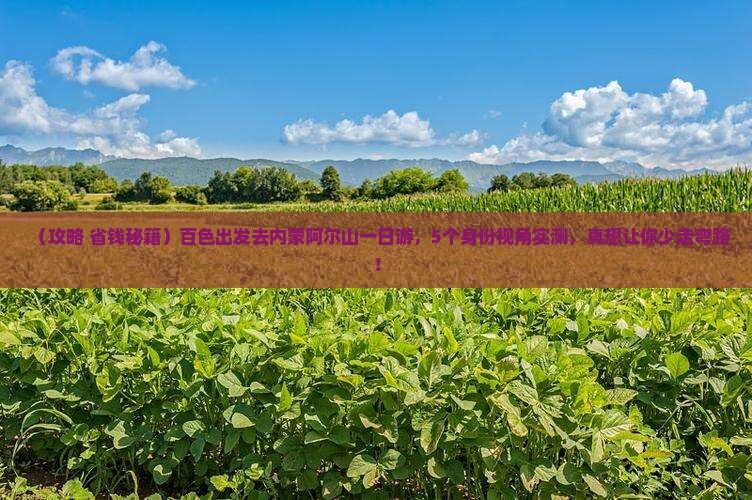 百色到内蒙阿尔山国家森林公园一日游