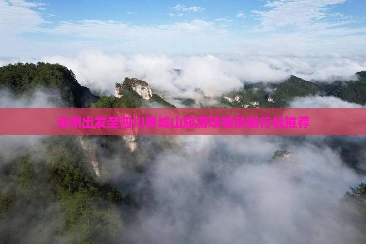 沧州出发至四川青城山旅游攻略及旅行社推荐