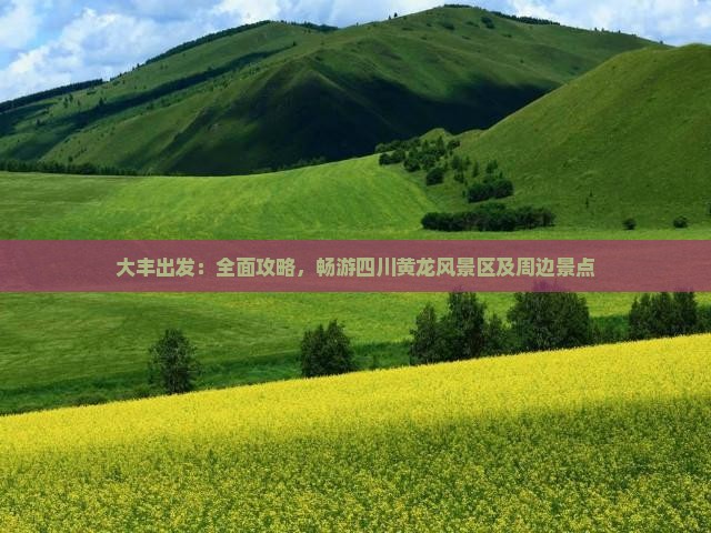 大丰出发：全面攻略，畅游四川黄龙风景区及周边景点