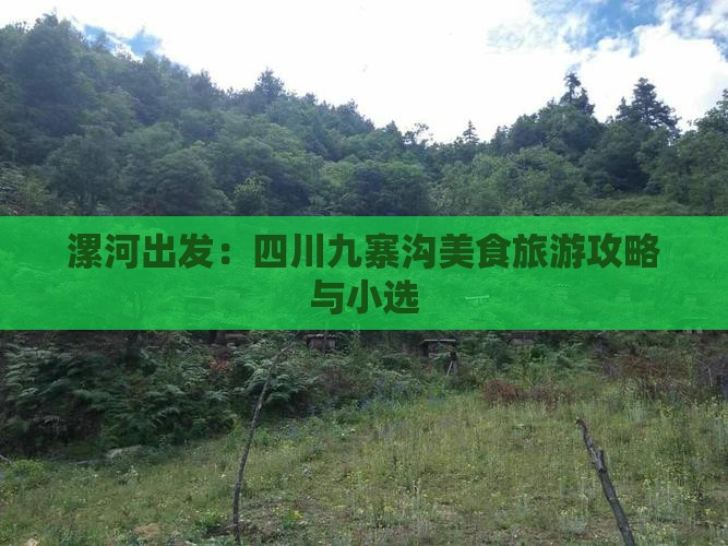 漯河出发：四川九寨沟美食旅游攻略与小选