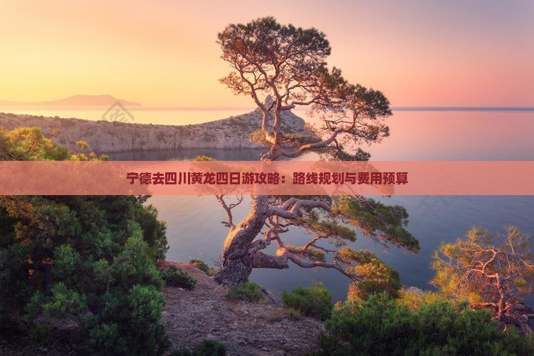 宁德去四川黄龙四日游攻略：路线规划与费用预算