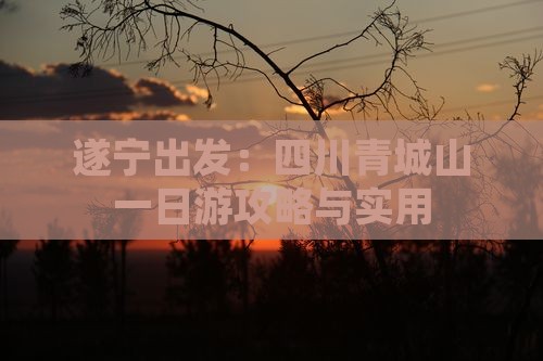 遂宁出发：四川青城山一日游攻略与实用