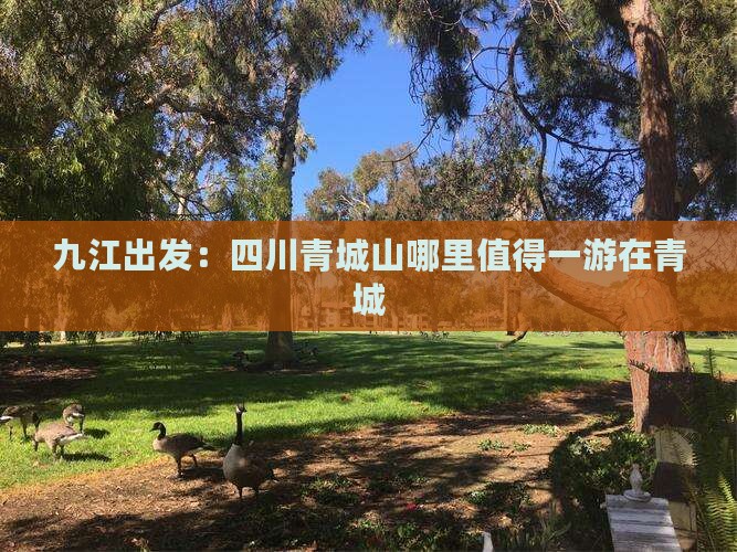 九江出发：四川青城山哪里值得一游在青城