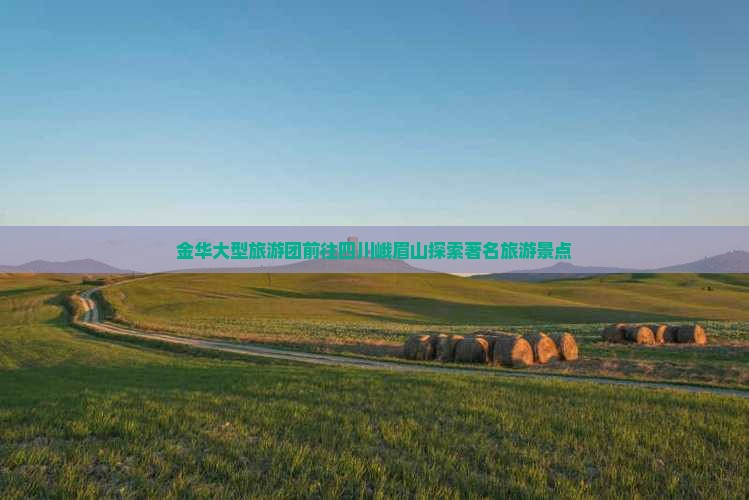金华大型旅游团前往四川峨眉山探索著名旅游景点