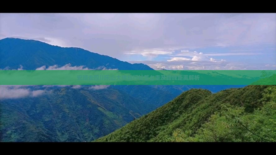 安顺去四川乐山大佛旅行社怎么走及路线距离解析