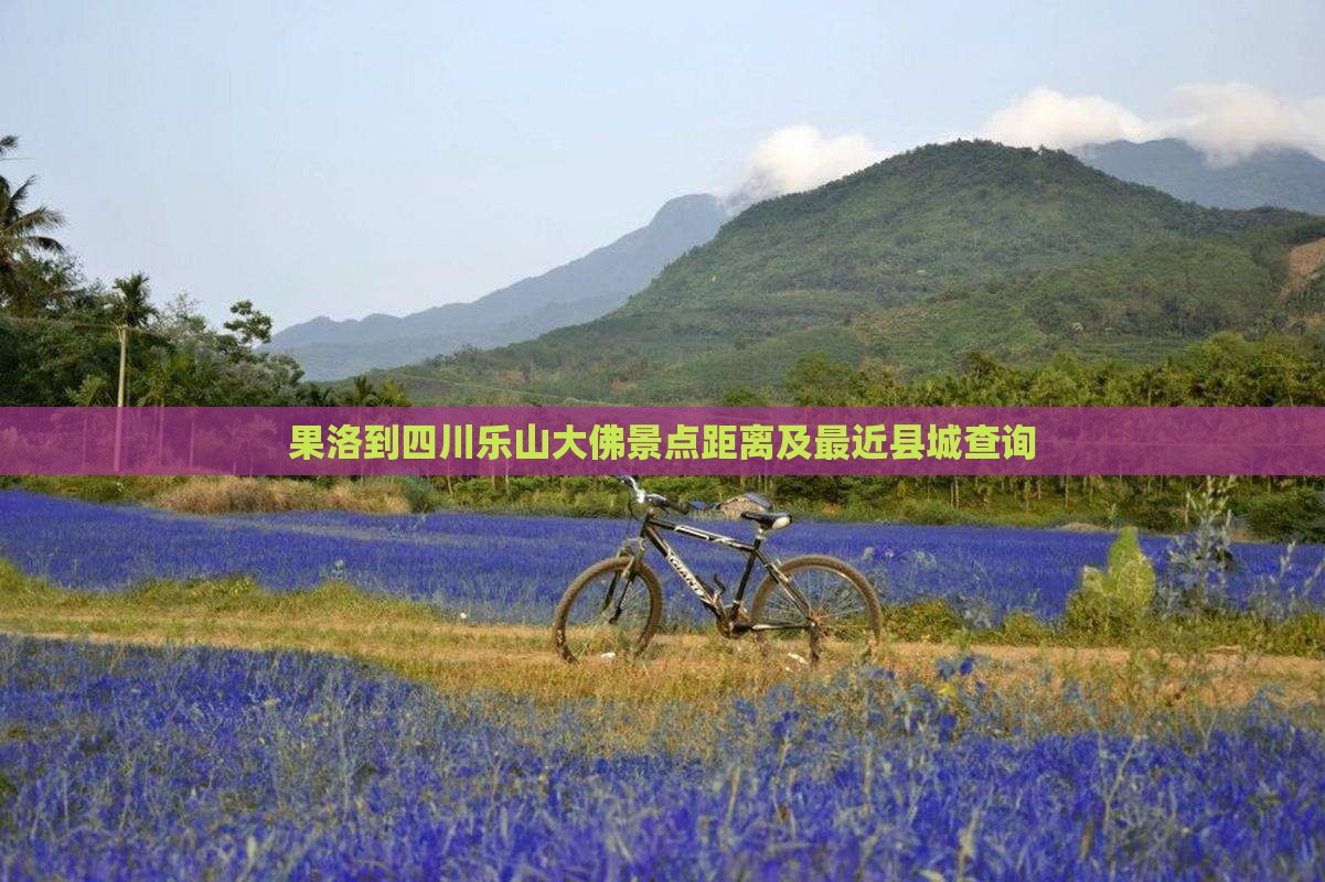果洛到四川乐山大佛景点距离及最近县城查询
