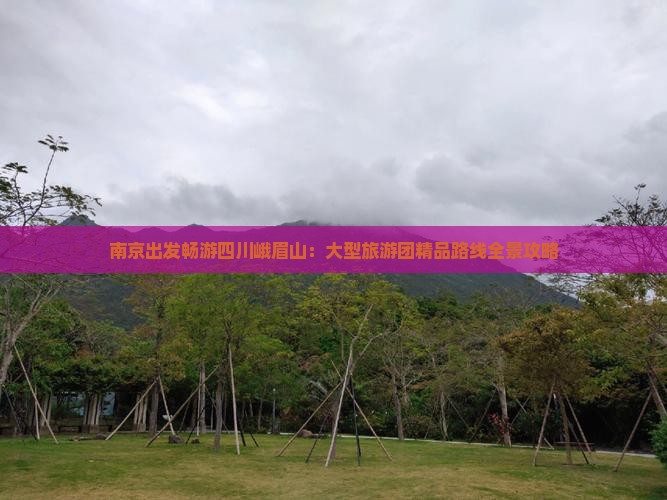 南京出发畅游四川峨眉山：大型旅游团精品路线全景攻略