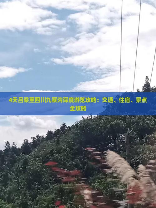 4天吕梁至四川九寨沟深度游览攻略：交通、住宿、景点全攻略