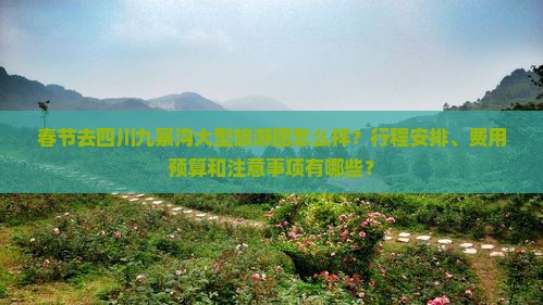 春节到四川九寨沟大型旅游团