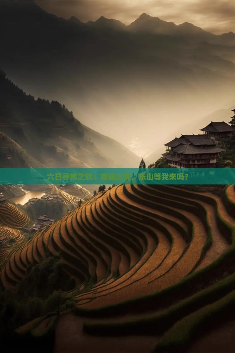 南通去四川乐山大佛六日游