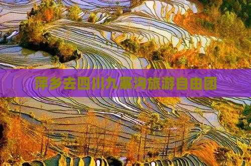 萍乡去四川九寨沟自由团