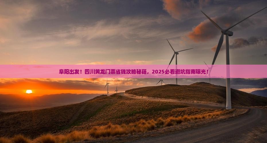 阜阳去四川黄龙门票