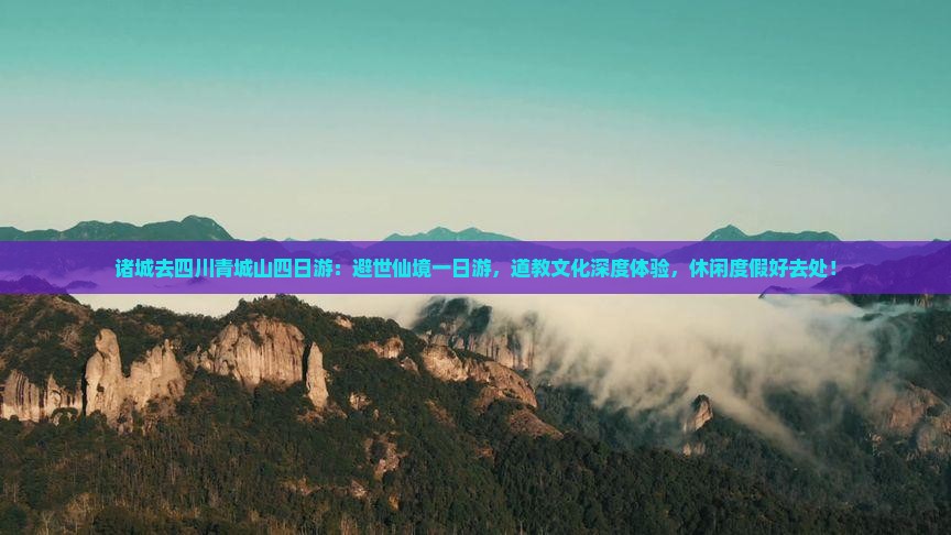 诸城去四川青城山四日游