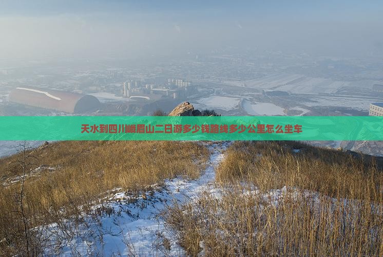 天水到四川峨眉山二日游