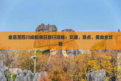 金昌至四川成都单日旅行攻略：交通、景点、美食全攻略
