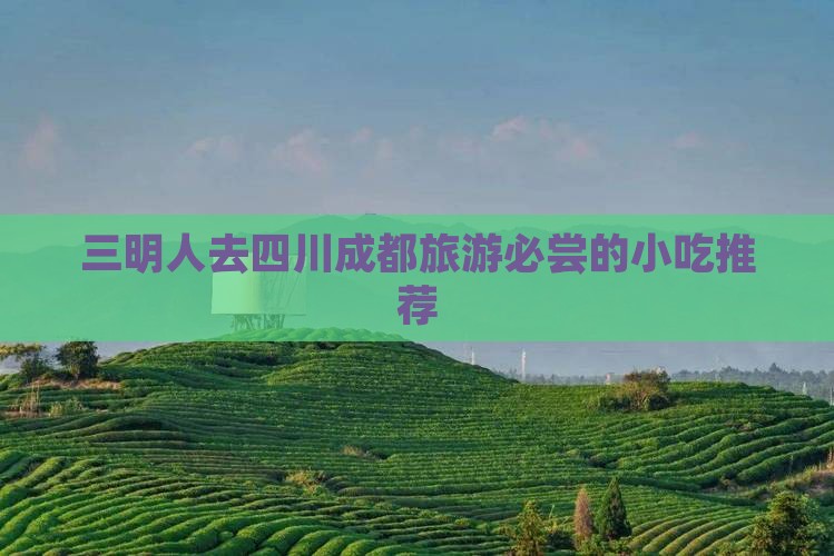 三明人去四川成都旅游必尝的小吃推荐